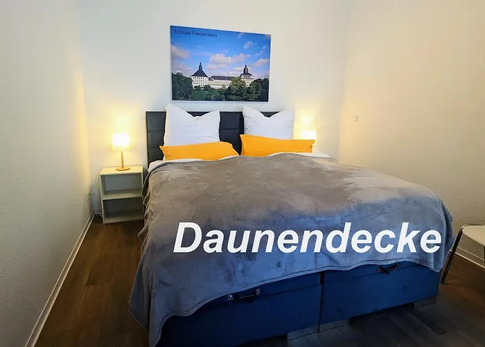 Urban Gotha-apartment Friedenstein- Am Schlosspark- Parken An Der Der Tuer- Barrierefrei, 900 Meter Zum Bahnhof - Wallbox Gotha