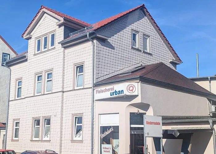 Urban Gotha-apartment Friedenstein- Am Schlosspark- Parken An Der Der Tuer- Barrierefrei, 900 Meter Zum Bahnhof - Wallbox Gotha